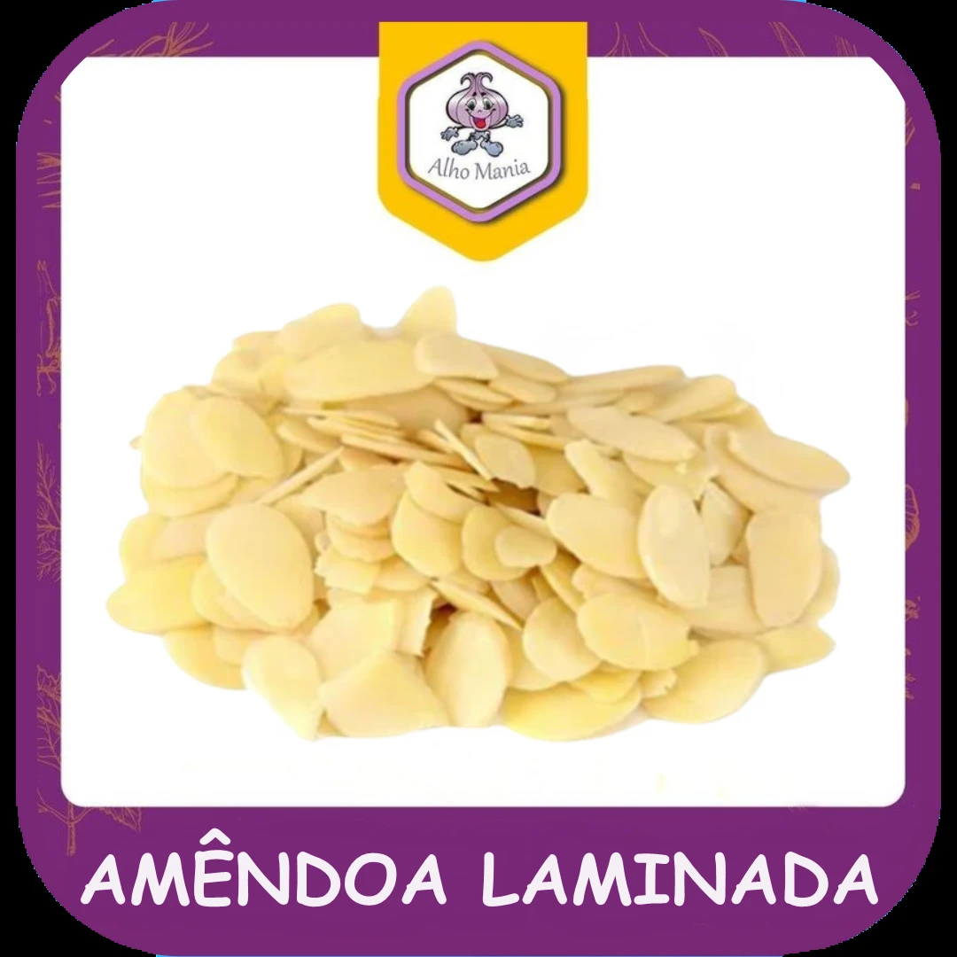Amêndoa laminada — foto do cardápio Alho Mania