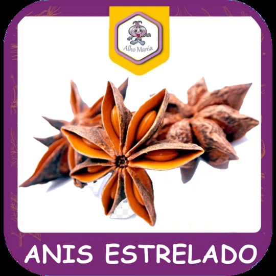 Anis estrelado — foto do cardápio Alho Mania