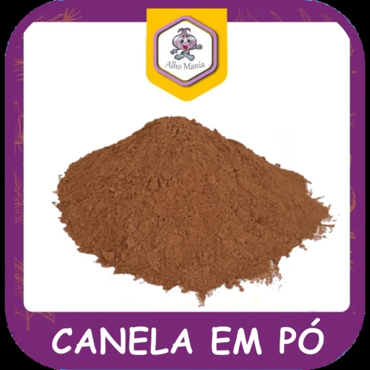 Canela em pó — foto do cardápio Alho Mania