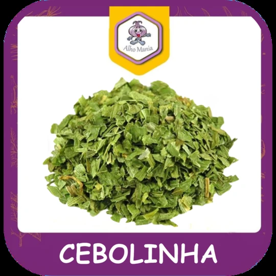 Cebolinha — foto do cardápio Alho Mania