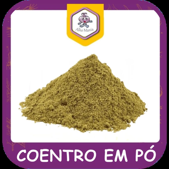 Coentro em pó — foto do cardápio Alho Mania