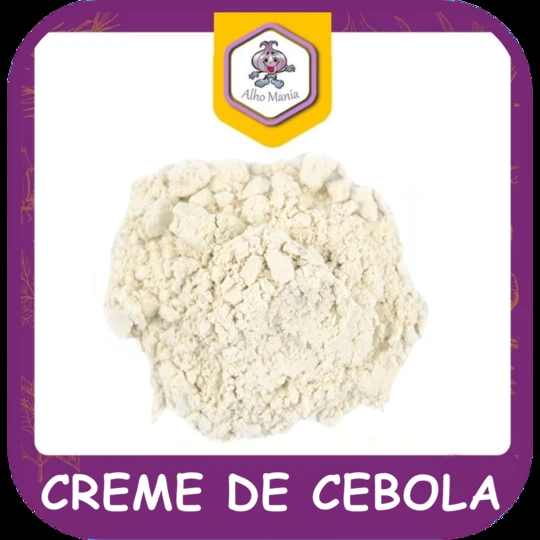 Creme de cebola — foto do cardápio Alho Mania