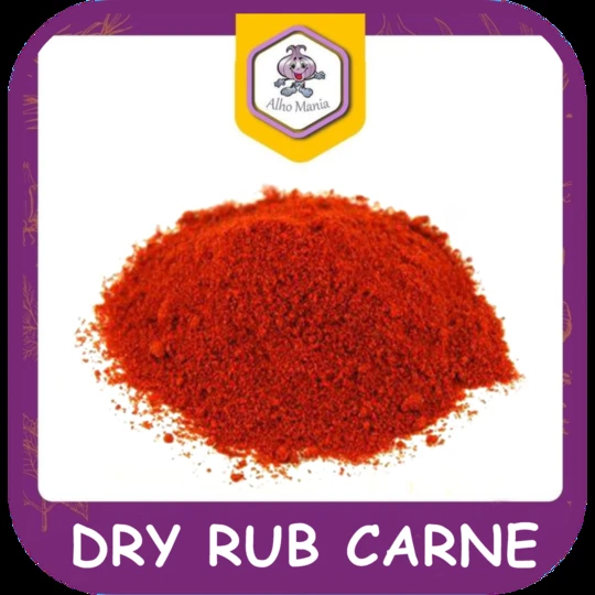Dry rub carne — foto do cardápio Alho Mania