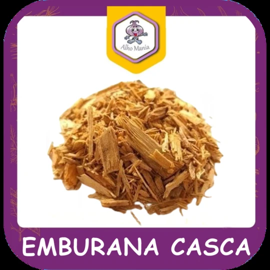 Emburana casca — foto do cardápio Alho Mania