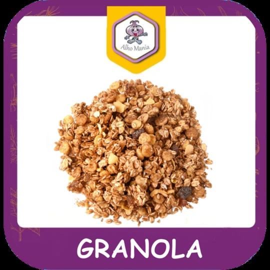 Granola — foto do cardápio Alho Mania