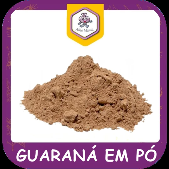 Guaraná em pó — foto do cardápio Alho Mania