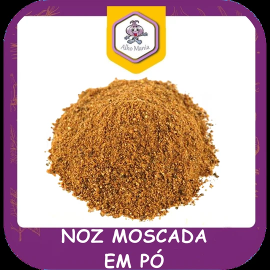 Noz moscada em pó — foto do cardápio Alho Mania