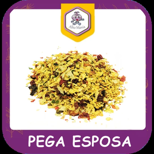 Pega esposa — foto do cardápio Alho Mania