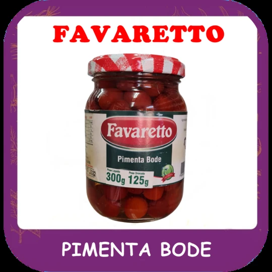 Pimenta bode — foto do cardápio Alho Mania