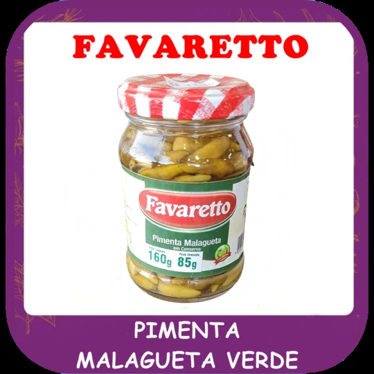 Pimenta malagueta verde — foto do cardápio Alho Mania